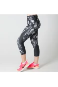 CALÇA NIKE POWER CAPRI FEMININA - Chumbo/branco CALÇA NIKE POWER CAPRI FEMININA - Chumbo/branco