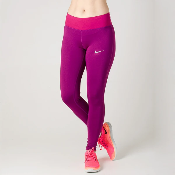 CALÇA NIKE POWER ESSNTL TIGHT DF FEMININA - Roxo
