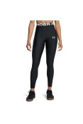 CALCA UNDER ARMOUR LEGGING HEATGEAR RIB FEMININO - Preto CALCA UNDER ARMOUR LEGGING HEATGEAR RIB FEMININO - Preto