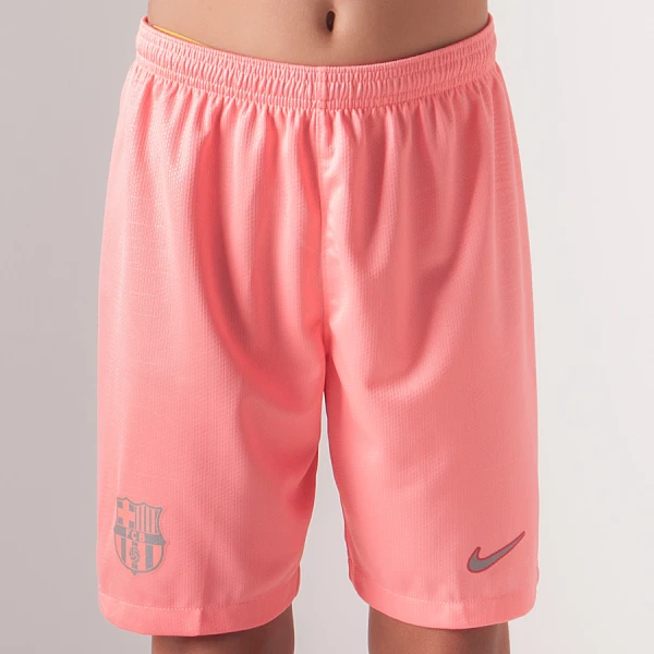CALÇÃO NIKE BARCELONA OFICIAL 3 2018/19 INFANTIL - Salmao