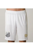 CALÇÃO UMBRO SANTOS OFICIAL 1 2018 - Branco CALÇÃO UMBRO SANTOS OFICIAL 1 2018 - Branco