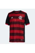 CAMISA ADIDAS 1 CR FLAMENGO 22/23 INFANTIL - Vermelho/preto CAMISA ADIDAS 1 CR FLAMENGO 22/23 INFANTIL - Vermelho/preto
