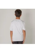 CAMISA ADIDAS ALEMANHA OFICIAL 1 2016/17 SEM NÚMERO INFANTIL - Branco CAMISA ADIDAS ALEMANHA OFICIAL 1 2016/17 SEM NÚMERO INFANTIL - Branco