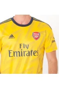 CAMISA ADIDAS ARSENAL OFICIAL 2 2019/20 SEM NÚMERO - Amarelo/marinho