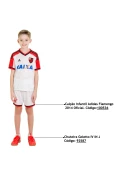 CAMISA ADIDAS FLAMENGO 2014 OFICIAL 2 SEM NÚMERO INFANTIL - Branco/vermelho