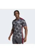 CAMISA ADIDAS FLAMENGO OF III 2024/25 MASCULINA - Grafite/vermelho