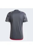 CAMISA ADIDAS FLAMENGO OF III 2024/25 MASCULINA - Grafite/vermelho