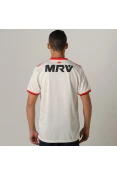 CAMISA ADIDAS FLAMENGO OFICIAL 2 2018 SEM NÚMERO - Bege/vermelho CAMISA ADIDAS FLAMENGO OFICIAL 2 2018 SEM NÚMERO - Bege/vermelho