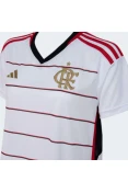 CAMISA ADIDAS FLAMENGO OFICIAL II 2023/24 FEMININA - Branco/vermelho CAMISA ADIDAS FLAMENGO OFICIAL II 2023/24 FEMININA - Branco/vermelho