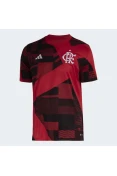 CAMISA ADIDAS FLAMENGO PRÉ JOGO 2023 MASCULINA - Vermelho/preto CAMISA ADIDAS FLAMENGO PRÉ JOGO 2023 MASCULINA - Vermelho/preto