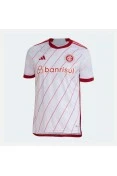 CAMISA ADIDAS INTERNACIONAL OFICIAL II 2023/24 TORCEDOR MASCULINA - Branco/vermelho CAMISA ADIDAS INTERNACIONAL OFICIAL II 2023/24 TORCEDOR MASCULINA - Branco/vermelho