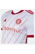 CAMISA ADIDAS INTERNACIONAL OFICIAL II 2023/24 TORCEDOR MASCULINA - Branco/vermelho CAMISA ADIDAS INTERNACIONAL OFICIAL II 2023/24 TORCEDOR MASCULINA - Branco/vermelho