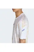 CAMISA ADIDAS ITALIA I 26 PRE JOGO MASCULINA - Branco/bege