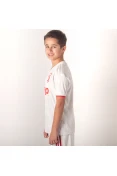 CAMISA ADIDAS JUVENTUS OFICIAL 2 2019/20 SEM NÚMERO INFANTIL - Bege/laranja CAMISA ADIDAS JUVENTUS OFICIAL 2 2019/20 SEM NÚMERO INFANTIL - Bege/laranja