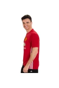CAMISA ADIDAS MANCHESTER UNITED OFICIAL 1 2016/17 SEM NÚMERO - Vermelho/branco