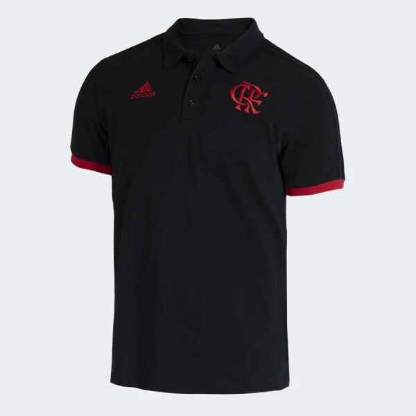 CAMISA ADIDAS POLO 3S FLAMENGO MASCULINO