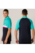 CAMISA ADIDAS POLO COLORBLOCK CLUB MASCULINA - Verde/marinho CAMISA ADIDAS POLO COLORBLOCK CLUB MASCULINA - Verde/marinho