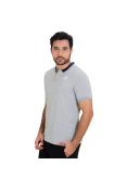 CAMISA ADIDAS POLO ESS MASCULINA - Cinza/marinho CAMISA ADIDAS POLO ESS MASCULINA - Cinza/marinho