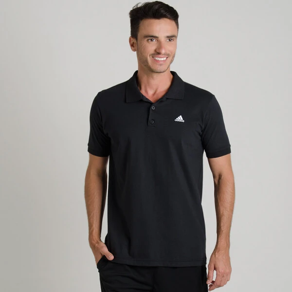 CAMISA ADIDAS POLO ESS MASCULINA - Preto