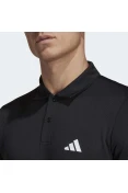 CAMISA ADIDAS POLO ESSENTIALS MASCULINA - Preto CAMISA ADIDAS POLO ESSENTIALS MASCULINA - Preto