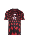 CAMISA ADIDAS PRE JOGO FLAMENGO 2025/26 MASCULINA - Vermelho/preto CAMISA ADIDAS PRE JOGO FLAMENGO 2025/26 MASCULINA - Vermelho/preto