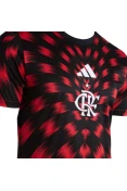 CAMISA ADIDAS PRE JOGO FLAMENGO 2025/26 MASCULINA - Vermelho/preto CAMISA ADIDAS PRE JOGO FLAMENGO 2025/26 MASCULINA - Vermelho/preto