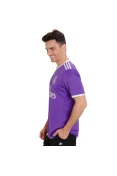 CAMISA ADIDAS REAL MADRID OFICIAL 2 2016/17 SEM NÚMERO - Lilas/branco CAMISA ADIDAS REAL MADRID OFICIAL 2 2016/17 SEM NÚMERO - Lilas/branco
