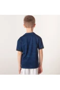 CAMISA ADIDAS REAL MADRID OFICIAL 2 2019/20 SEM NÚMERO INFANTIL - Marinho/dourado
