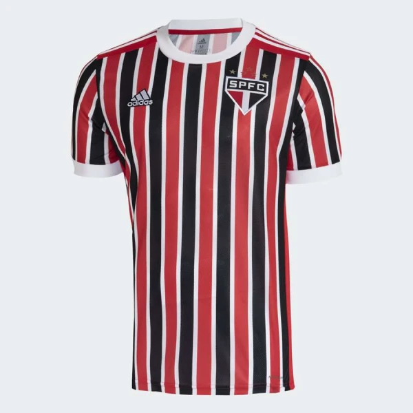 CAMISA ADIDAS SAO PAULO FC 21/22 MASCULINA - Vermelho/preto