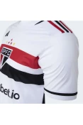 CAMISA ADIDAS SÂO PAULO OFICIAL I 2023/24 TORCEDOR MASCULINA - Branco CAMISA ADIDAS SÂO PAULO OFICIAL I 2023/24 TORCEDOR MASCULINA - Branco