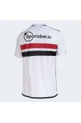 CAMISA ADIDAS SÂO PAULO OFICIAL I 2023/24 TORCEDOR MASCULINA - Branco CAMISA ADIDAS SÂO PAULO OFICIAL I 2023/24 TORCEDOR MASCULINA - Branco