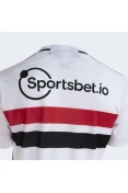 CAMISA ADIDAS SÂO PAULO OFICIAL I 2023/24 TORCEDOR MASCULINA - Branco CAMISA ADIDAS SÂO PAULO OFICIAL I 2023/24 TORCEDOR MASCULINA - Branco
