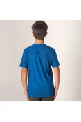 CAMISA ADIDAS YB P U JER INFANTIL - Azul CAMISA ADIDAS YB P U JER INFANTIL - Azul