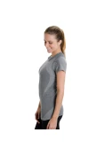 CAMISA ASICS SEAMLESS SS FEMININA - Cinza CAMISA ASICS SEAMLESS SS FEMININA - Cinza