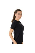 CAMISA ASICS SEAMLESS SS FEMININA - Preto CAMISA ASICS SEAMLESS SS FEMININA - Preto
