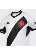 CAMISA KAPPA VASCO OFICIAL II 2023/24 MASCULINA - Branco/preto CAMISA KAPPA VASCO OFICIAL II 2023/24 MASCULINA - Branco/preto