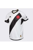 CAMISA KAPPA VASCO OFICIAL II 2023/24 MASCULINA - Branco/preto CAMISA KAPPA VASCO OFICIAL II 2023/24 MASCULINA - Branco/preto