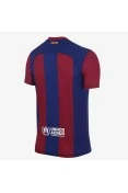 CAMISA NIKE BARCELONA I 2023/24 JOGADOR MASCULINA - Azul/bordo