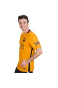 CAMISA NIKE BARCELONA OFICIAL 2 2015/16 SEM NÚMERO - Amarelo/marinho CAMISA NIKE BARCELONA OFICIAL 2 2015/16 SEM NÚMERO - Amarelo/marinho