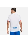 CAMISA NIKE BARCELONA OFICIAL II 2023/24 TORCEDOR PRO MASCULINA - Branco CAMISA NIKE BARCELONA OFICIAL II 2023/24 TORCEDOR PRO MASCULINA - Branco