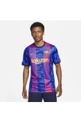 CAMISA NIKE BARCELONA OFICIAL III 2021/22 TORCEDOR - Azul/pink CAMISA NIKE BARCELONA OFICIAL III 2021/22 TORCEDOR - Azul/pink