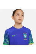 CAMISA NIKE BRASIL OF II 2022/23 INFANTIL TORCEDOR PRO - Azul CAMISA NIKE BRASIL OF II 2022/23 INFANTIL TORCEDOR PRO - Azul