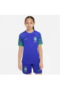 CAMISA NIKE BRASIL OF II 2022/23 INFANTIL TORCEDOR PRO - Azul CAMISA NIKE BRASIL OF II 2022/23 INFANTIL TORCEDOR PRO - Azul