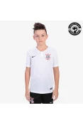 CAMISA NIKE CORINTHIANS OFICIAL 1 2018/19 TORCEDOR INFANTIL - Branco CAMISA NIKE CORINTHIANS OFICIAL 1 2018/19 TORCEDOR INFANTIL - Branco