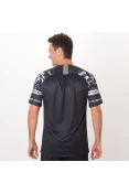 CAMISA NIKE CORINTHIANS OFICIAL 3 2019 INVASÕES TORCEDOR PRO SEM NÚMERO - Preto/branco