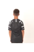 CAMISA NIKE CORINTHIANS OFICIAL 3 2019 SEM NÚMERO INVASÕES INFANTIL - Preto/branco CAMISA NIKE CORINTHIANS OFICIAL 3 2019 SEM NÚMERO INVASÕES INFANTIL - Preto/branco