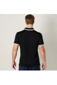 CAMISA NIKE COURT TENNIS POLO MASCULINA - Preto/branco CAMISA NIKE COURT TENNIS POLO MASCULINA - Preto/branco