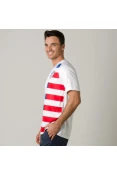 CAMISA NIKE ESTADOS UNIDOS OFICIAL 1 2018 SEM NÚMERO - Branco CAMISA NIKE ESTADOS UNIDOS OFICIAL 1 2018 SEM NÚMERO - Branco