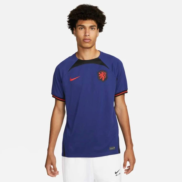 CAMISA NIKE HOLANDA OFICIAL II 2022/23 TORCEDOR PRO - Azul