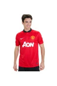 CAMISA NIKE MANCHESTER UNITED OFICIAL 1 2013 SEM NÚMERO - Vermelho CAMISA NIKE MANCHESTER UNITED OFICIAL 1 2013 SEM NÚMERO - Vermelho
